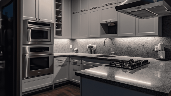 Фартук из гранита Steel Grey (Стил Грей)